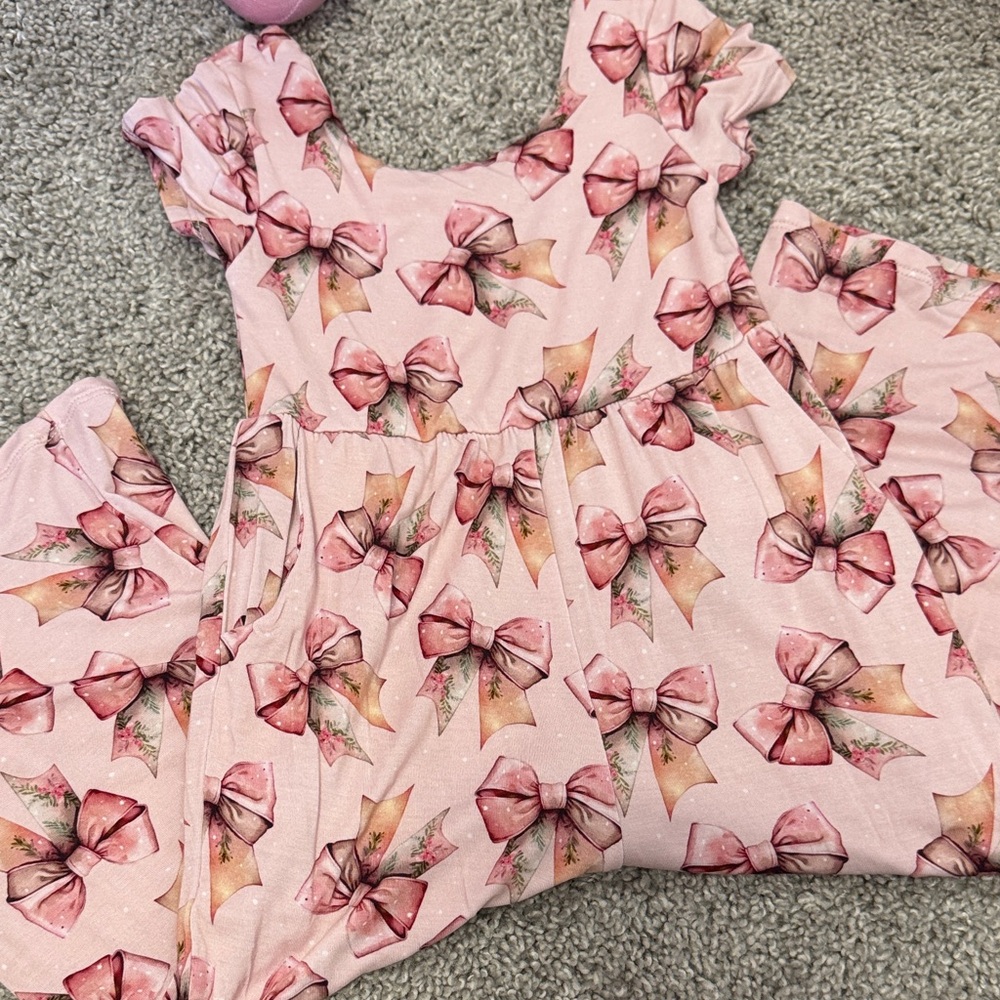 Posh peanut wide leg romper